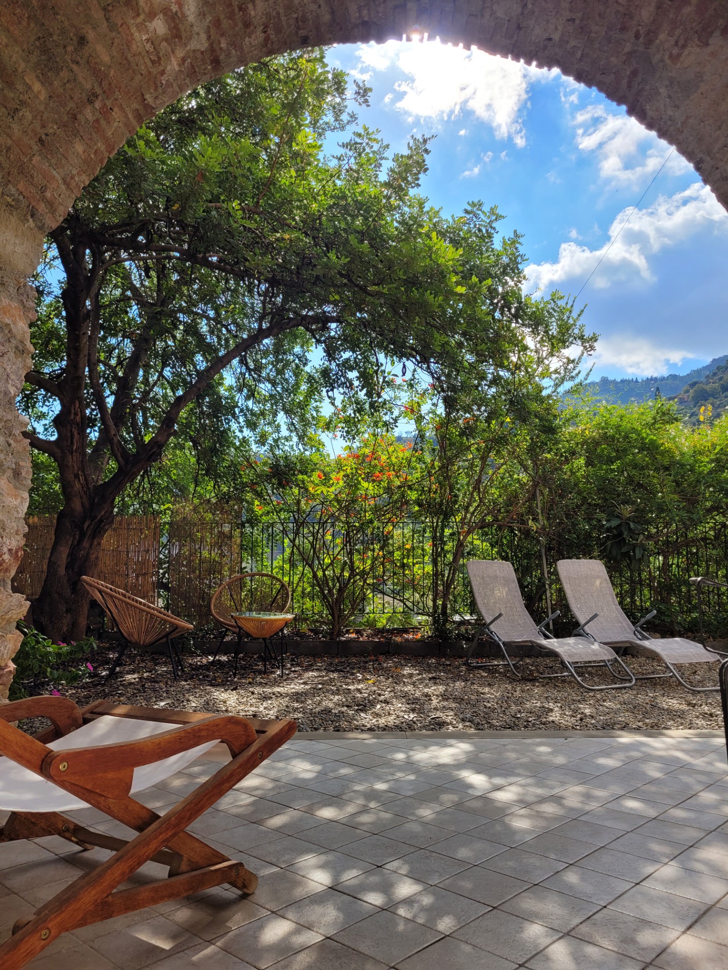 longchairs and nature